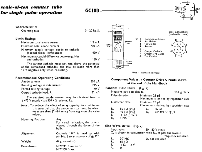 GC10D data sheet